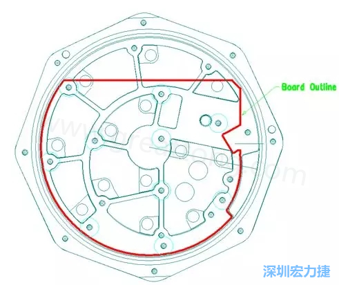 根据特定的机械规范设计PCB，以便其能放入防爆容器中-深圳宏力捷
