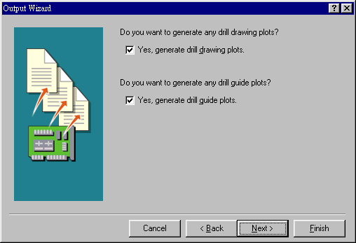 按下右方Menu钮，点选Used On也就是使用过的板层