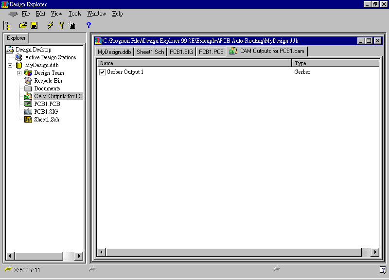 按下 Finish钮结束Gerber输出文件全部设置工作。