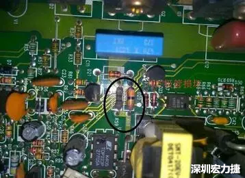 损坏的二极管环色电阻