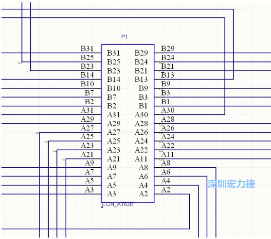双击 1.SchDoc，文件可以被正常打开，下图是其中的一部分：
