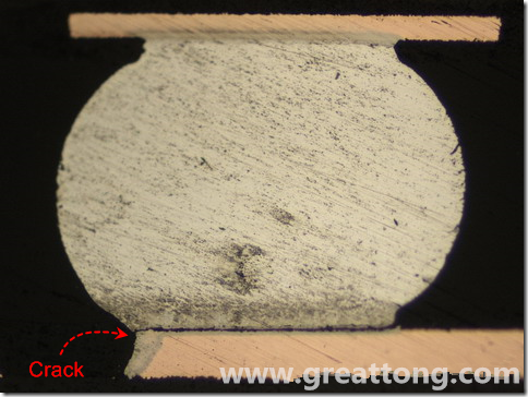 [案例]BGA锡球裂开的改善对策