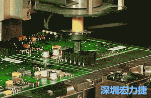 贴片机调用程序有错漏,或者编程时对元器件厚度参数的选择有误。