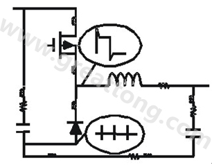 我们的设计范例显示，有高达3A的电流必须从接地流回到源端(一个24V汽车电池或一个24V电源)。