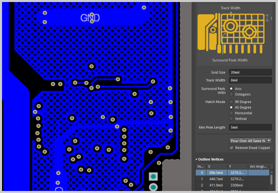 铺铜在PCB设计中的作用及其注意事项